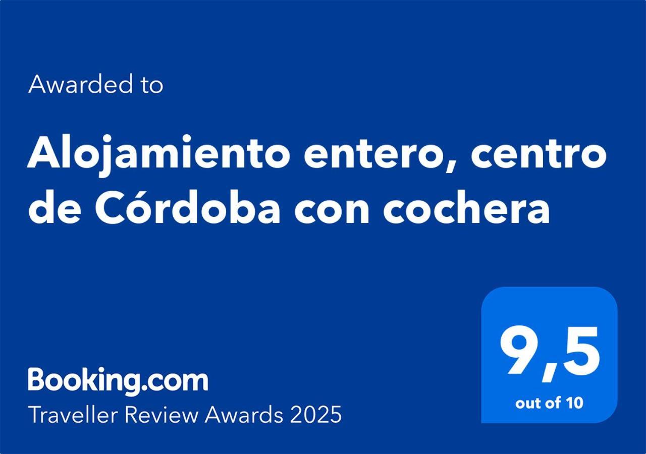 Alojamiento Entero, Centro De Cordoba Con Cochera Exteriör bild